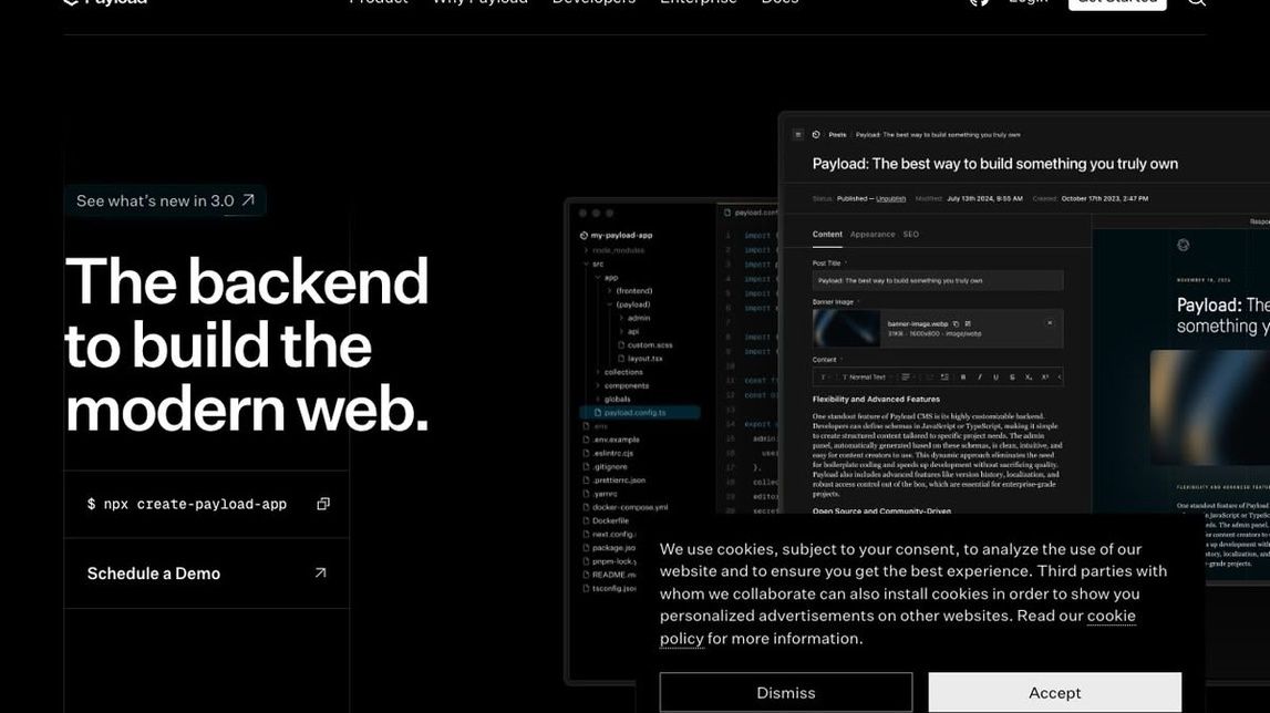 Screenshot of Payload