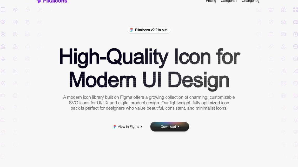 Screenshot of Pikaicons
