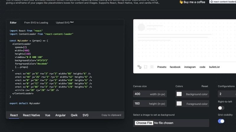 React Skeleton