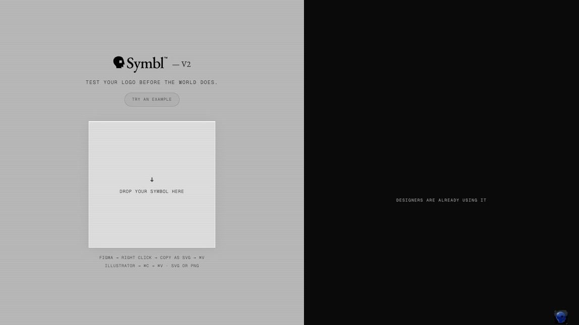 Screenshot of Symbl