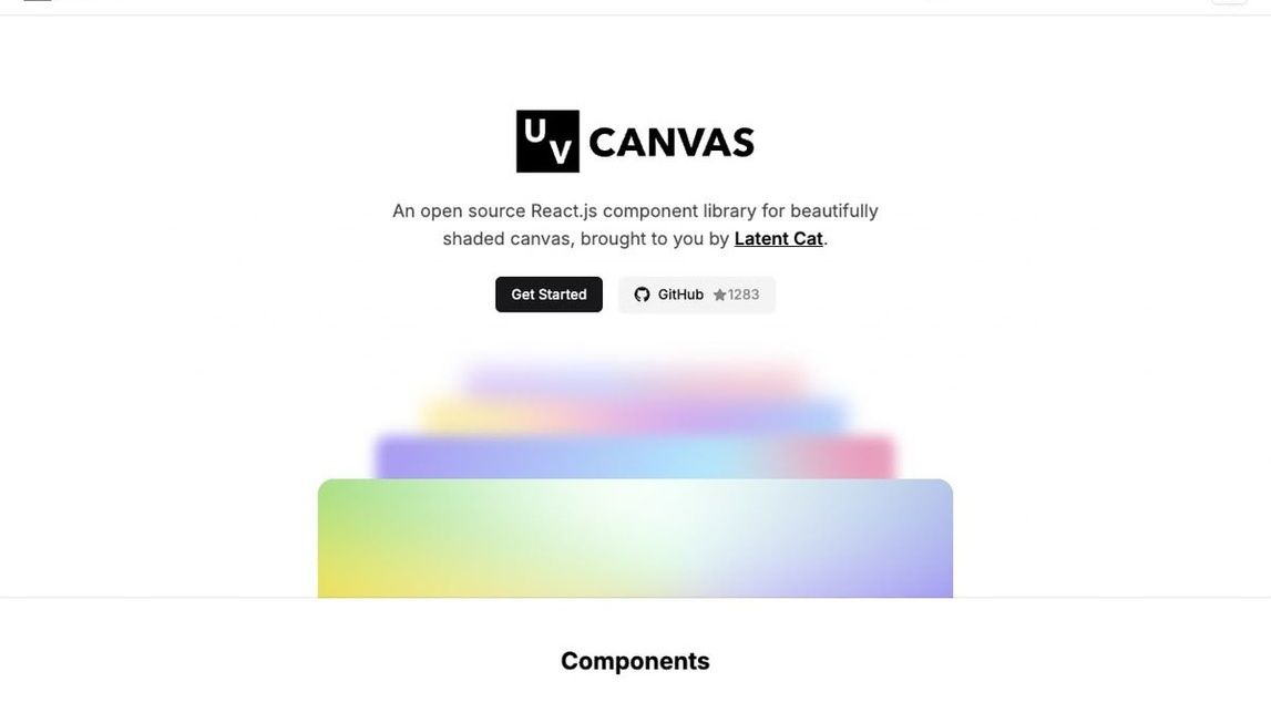 Screenshot of UVCanvas