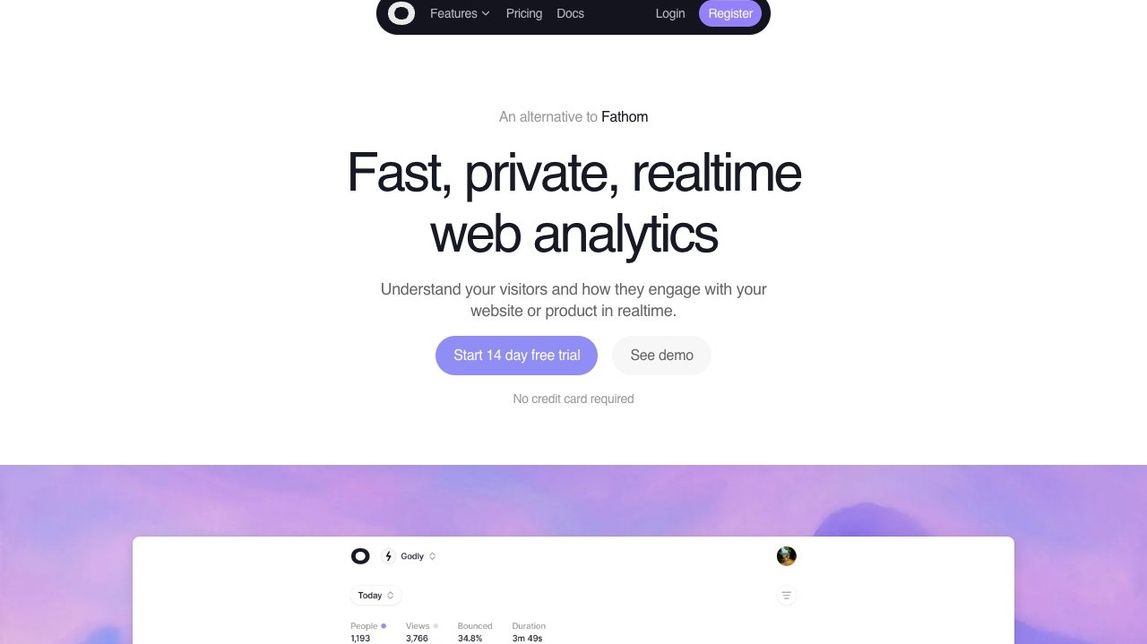 Screenshot of Visitors