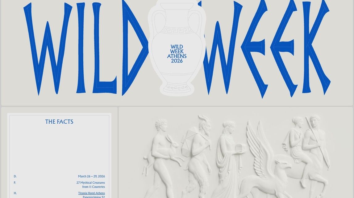 Screenshot of Wild Week — Athens 2026
