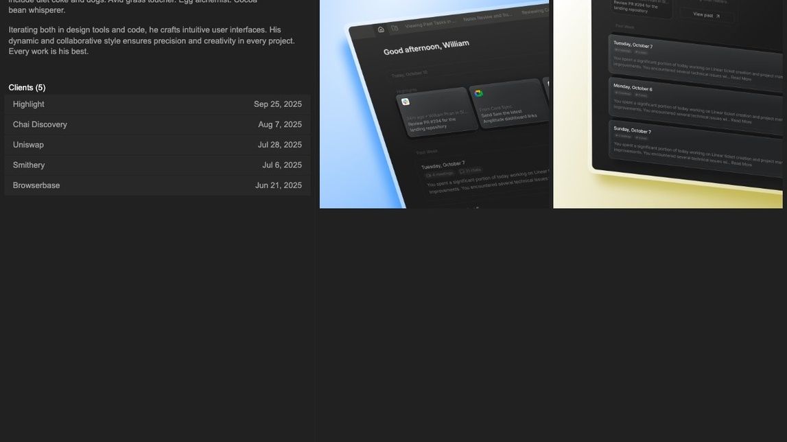 Screenshot of Will Phan