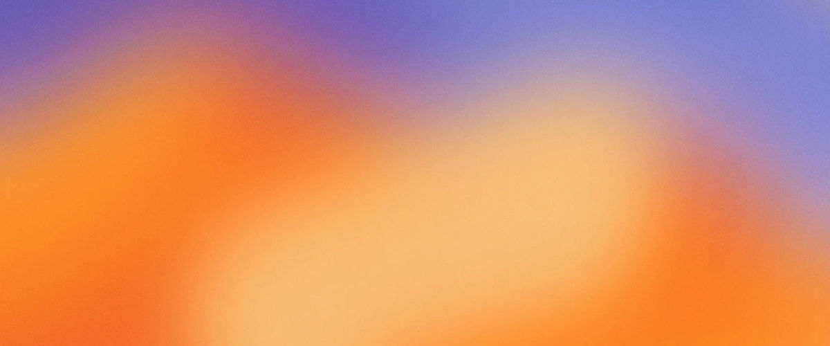 Amber and violet blurred color fields