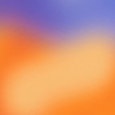 Amber and violet abstract color fields