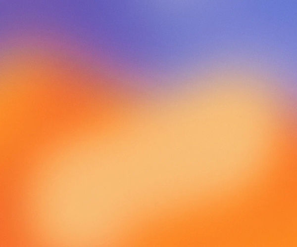 Amber and violet abstract color fields