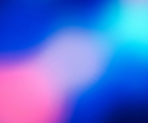 Cobalt blue and pink abstract color fields