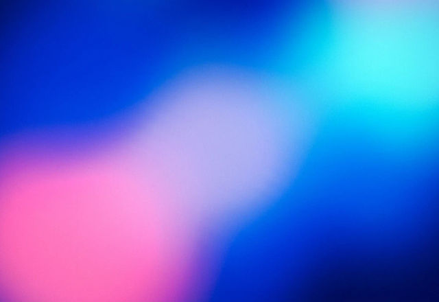 Cobalt and pink blurred color fields