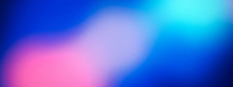 Cobalt blue and pink abstract color fields