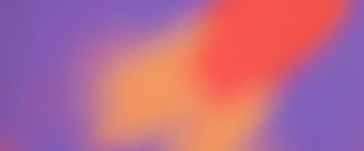 Coral and lavender abstract color fields