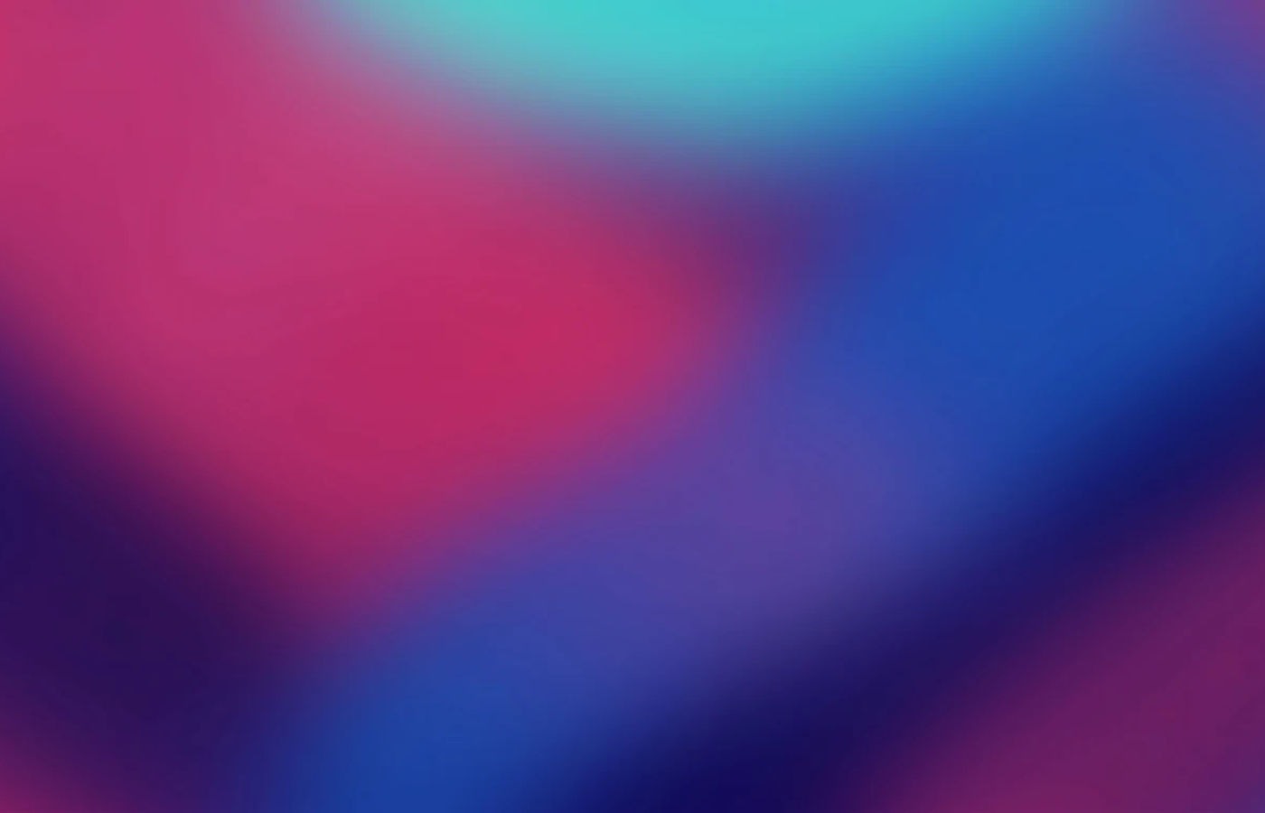 Fuchsia and cobalt heavily blurred color fields with fine grain