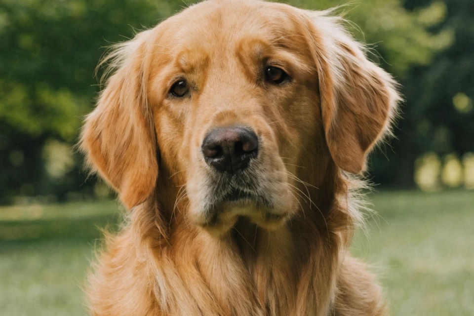 Generated dog portrait: Maple