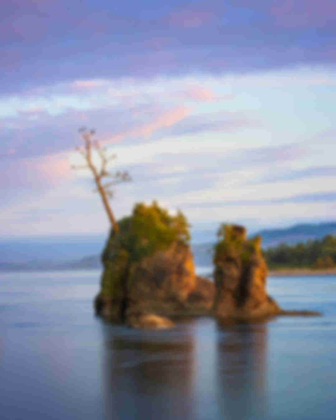 Afternoon at Oregon coast