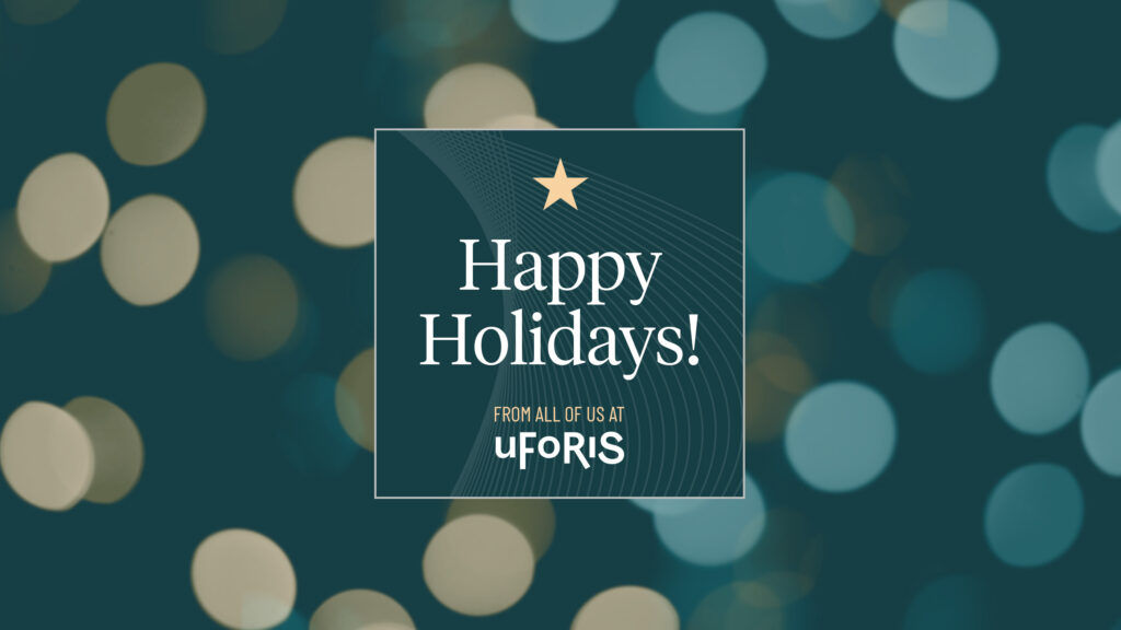 uForis Happy Holidays 2020 Blog Header