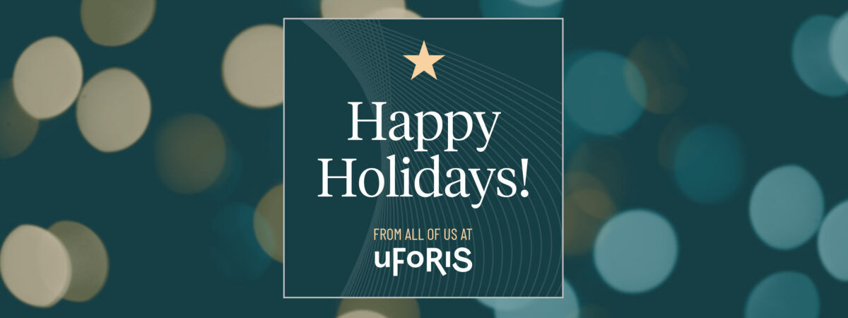 uForis Happy Holidays 2020 Blog Header