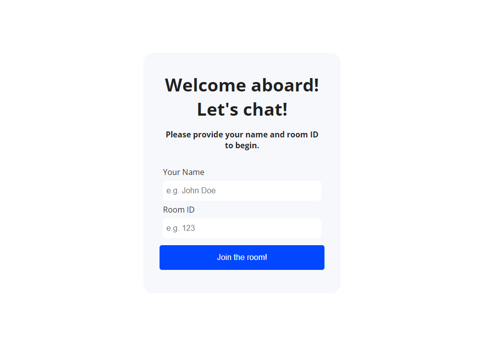 Realtime Chat App