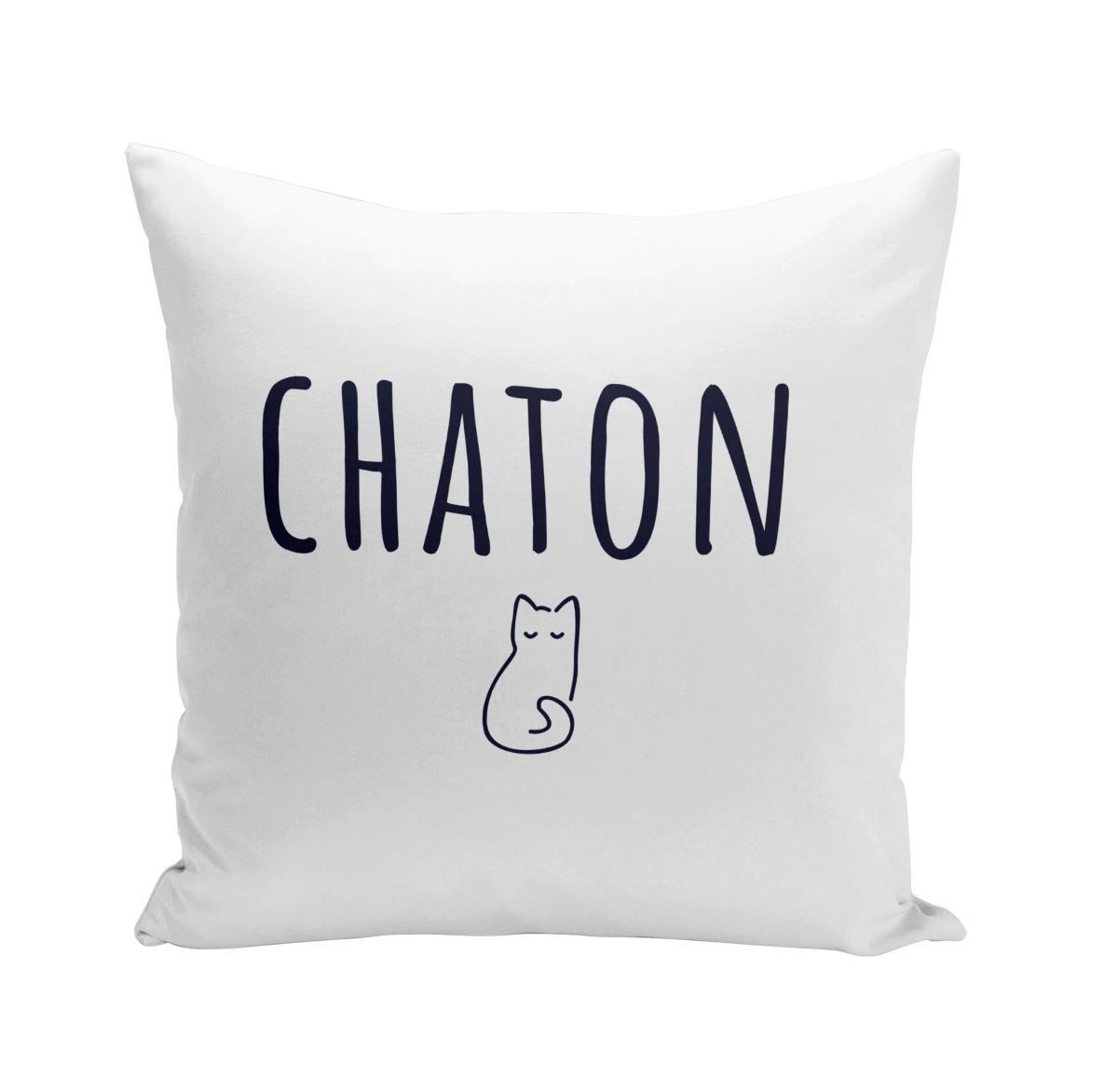 Coussin Bebe Chat Surnom Mignon Chaton Chat 40x40cm Ebay