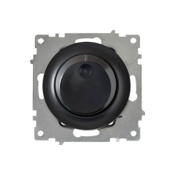 Светорегулятор 600 W для ламп накаливания и галогенных ламп, цвет чёрный - фото 1