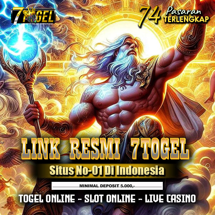 7TOGEL >> Situs Toto Togel Online Resmi Terlengkap Slot Mudah Maxwin