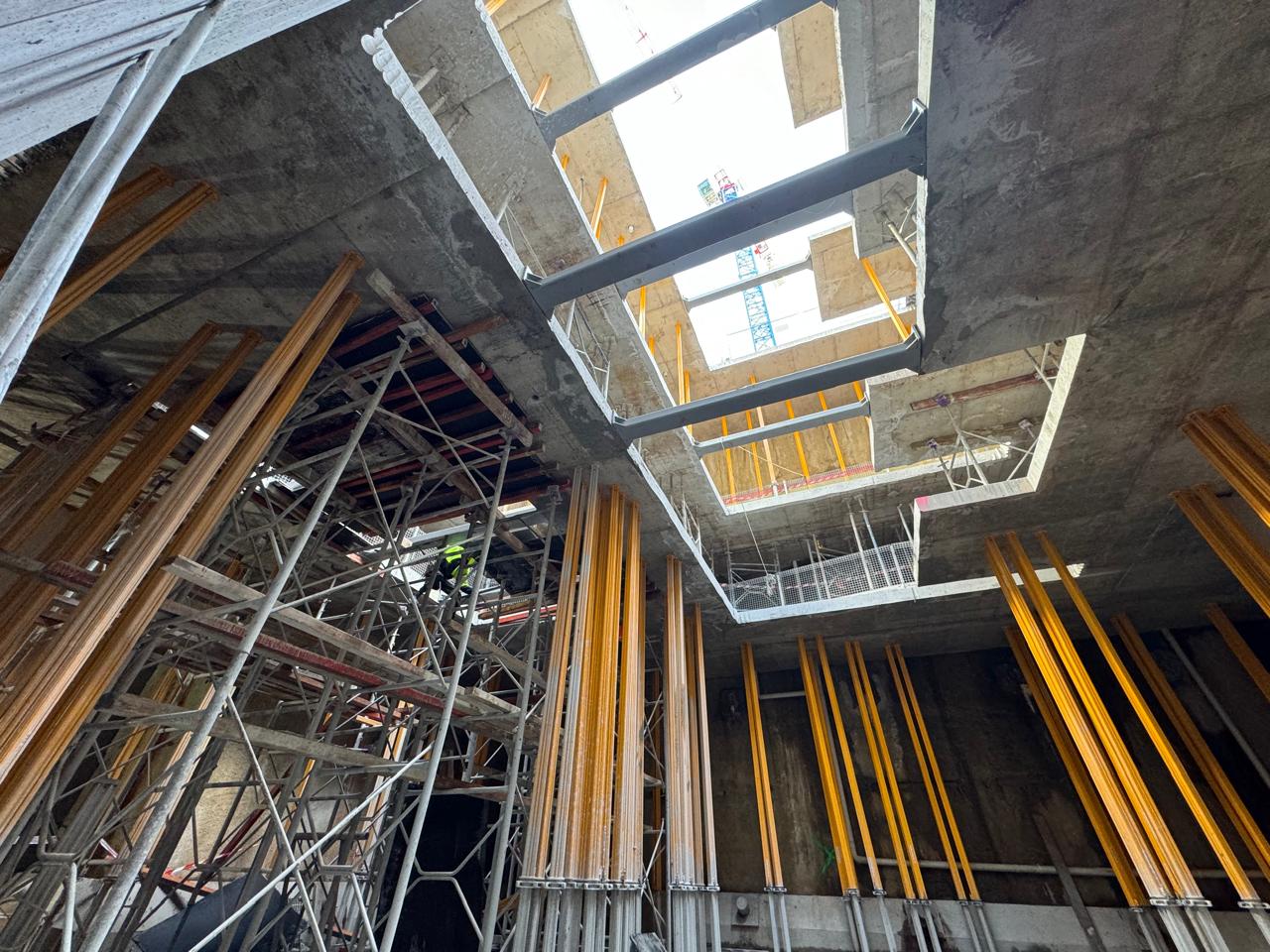 TRD structural alterations project at One The Waterfront, Wentworth Point