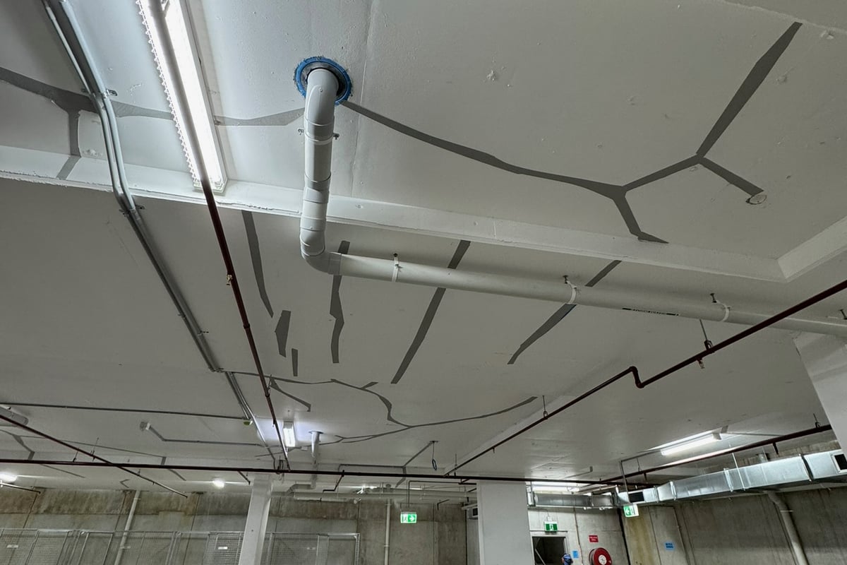 Specialized structural grout injection for column stabilization