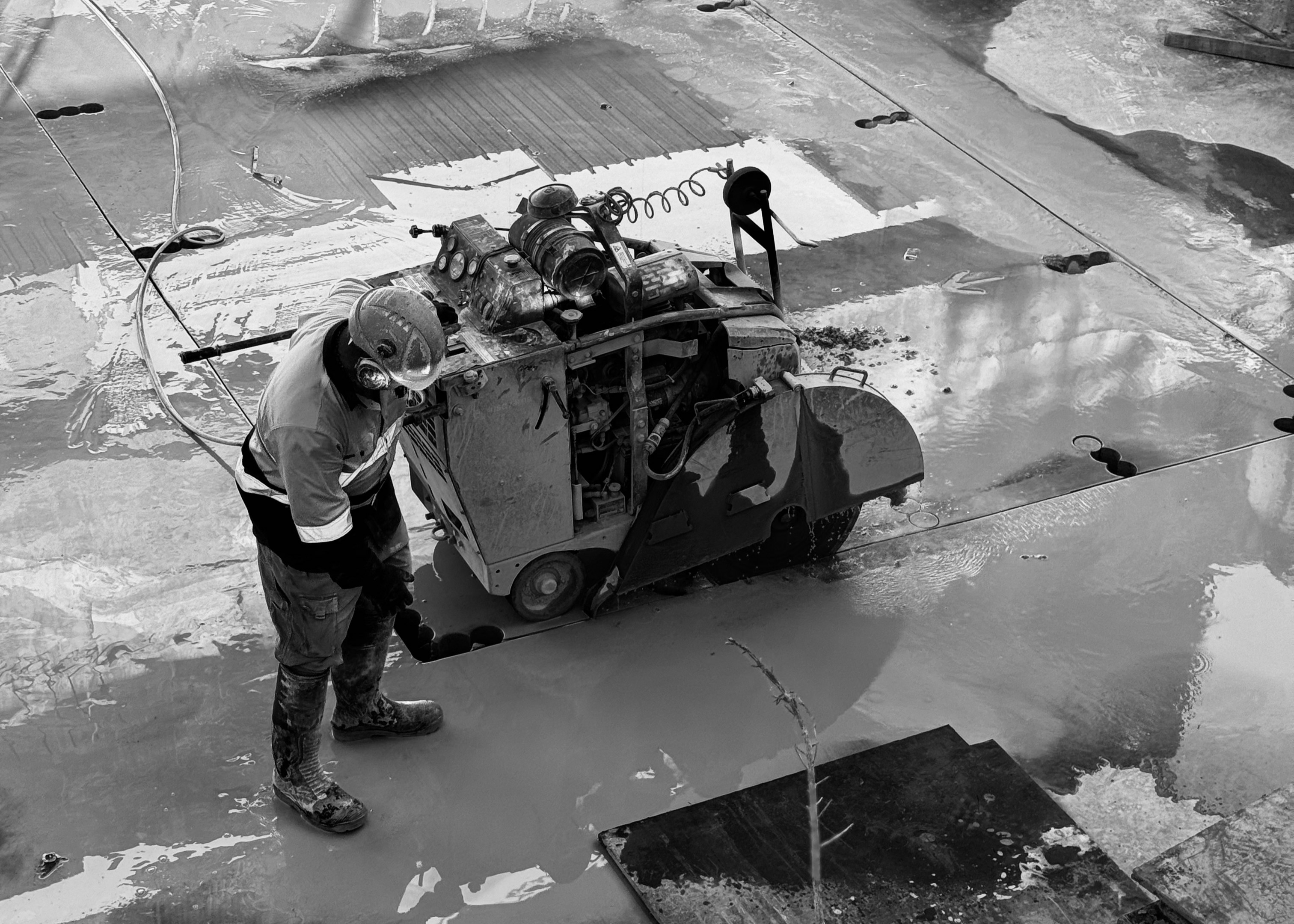 Concrete Cutting - Setup