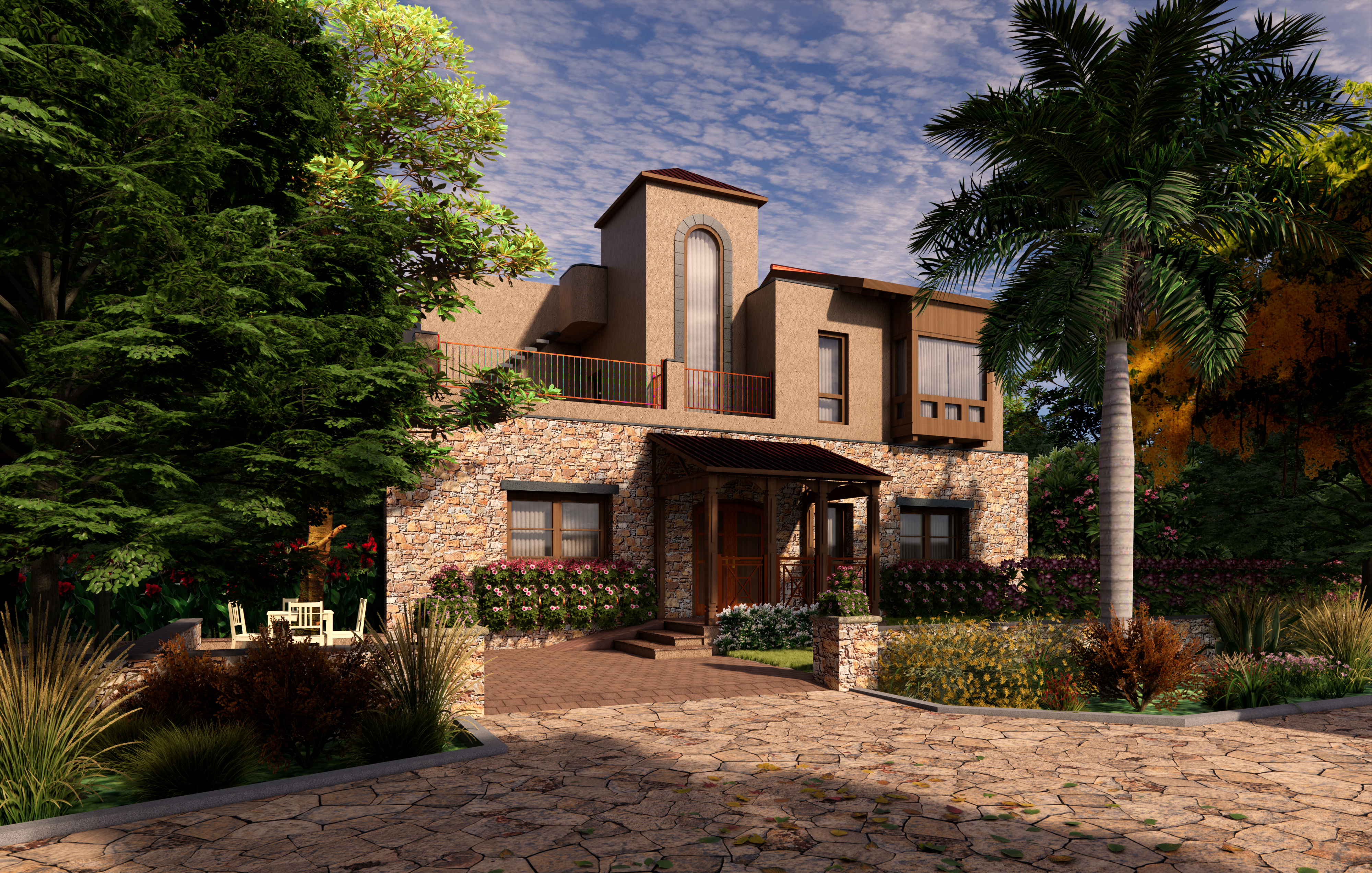 Villa Type 2 with mountain views