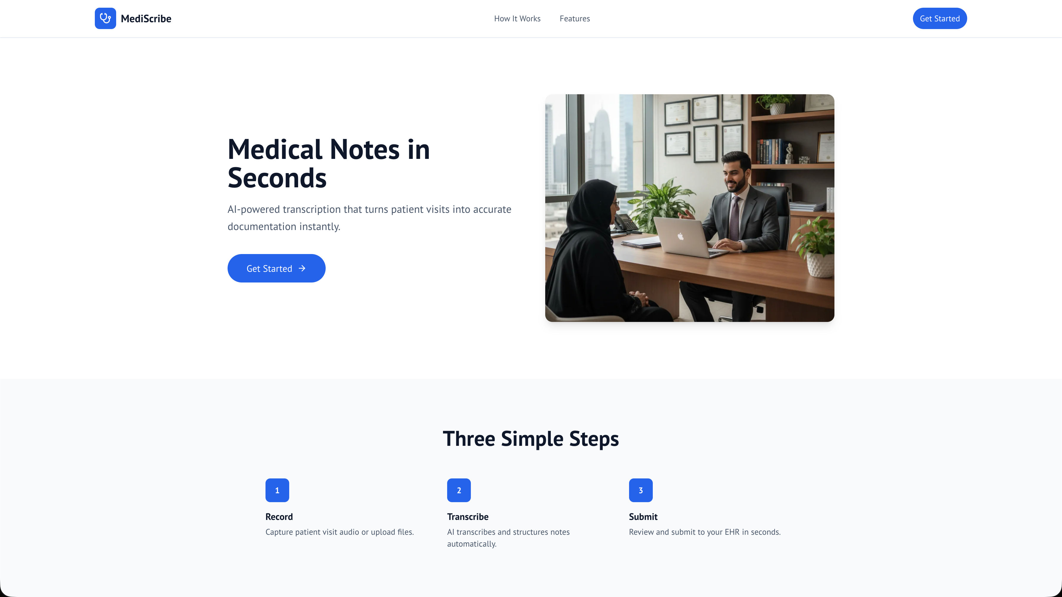 MediScribe - AI-powered solution by 360Labs