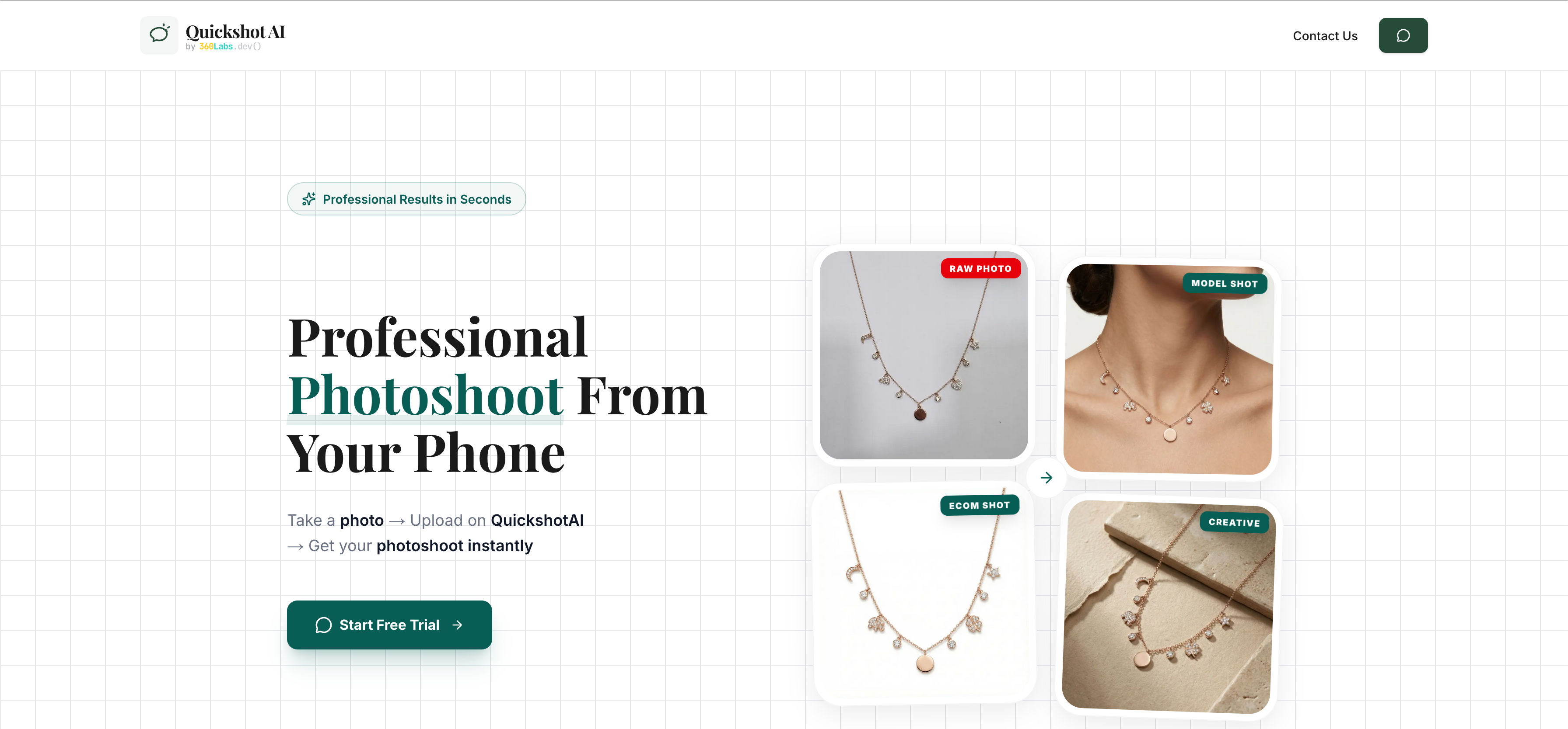 Quickshot AI - AI-powered solution by 360Labs