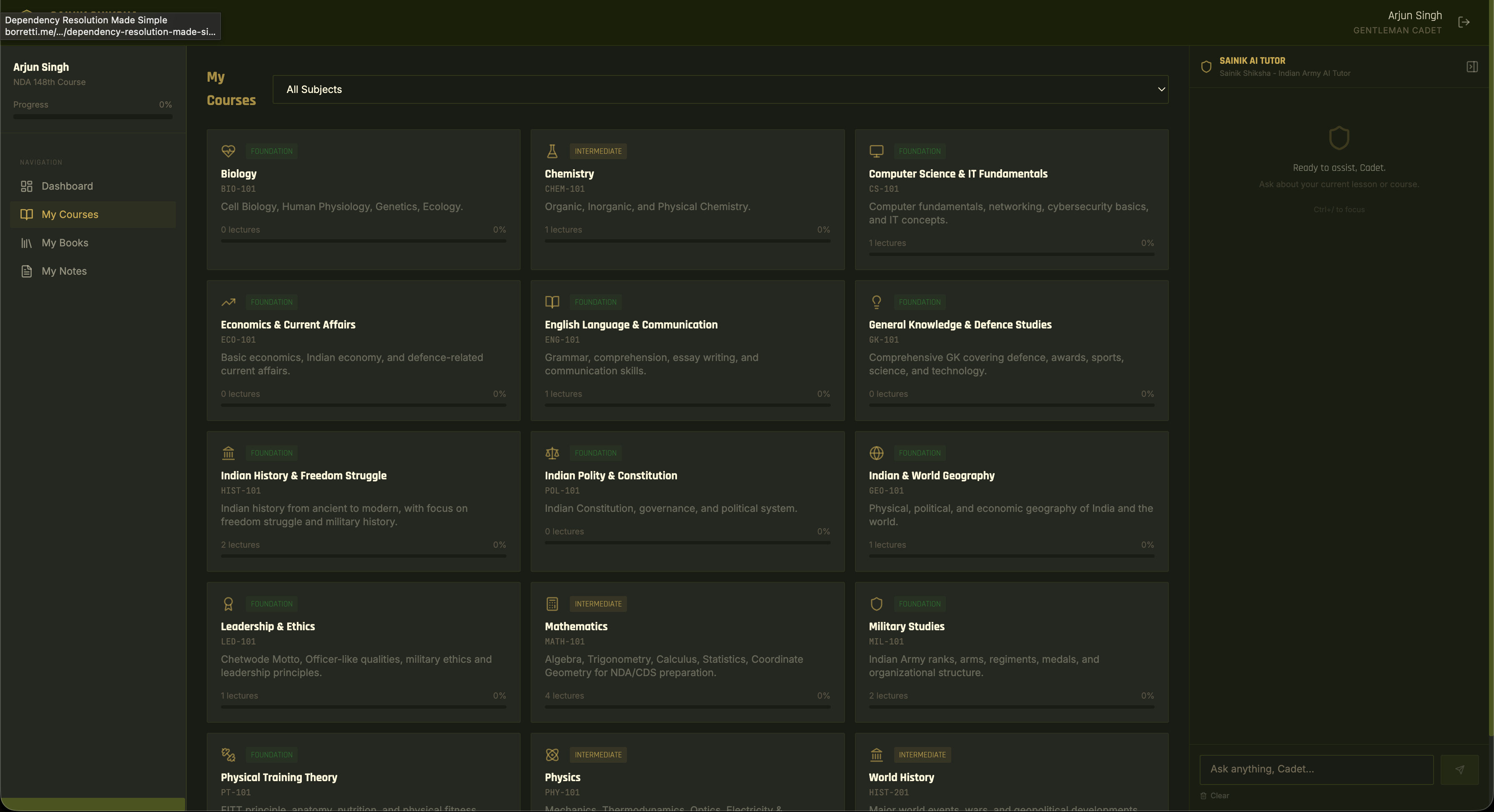AI Tutor LMS Platform
