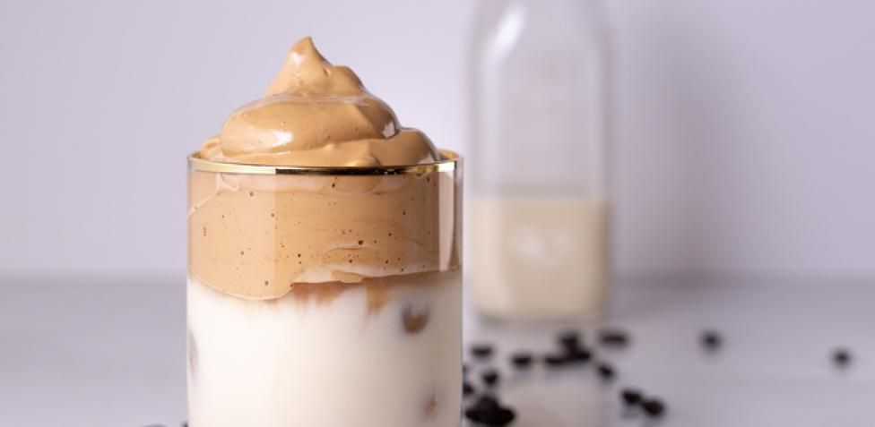 Cómo hacer café Dalgona con Thermomix