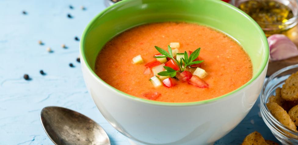 Cómo hacer gazpacho en Thermomix