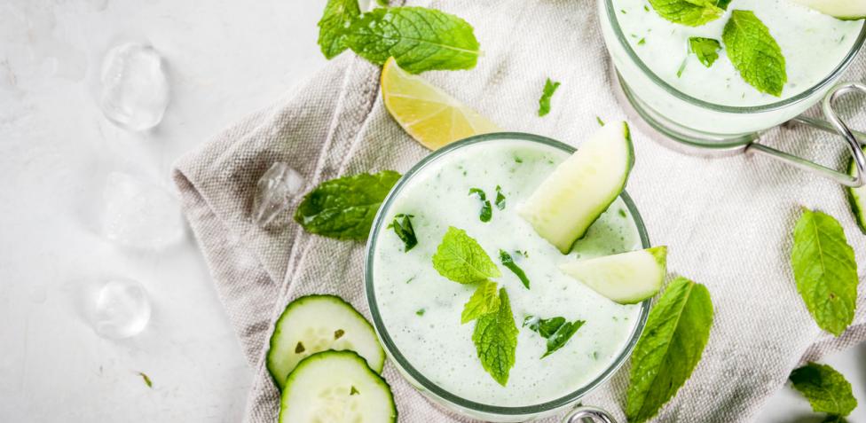 Cómo hacer crema fría de pepino y melón en Thermomix