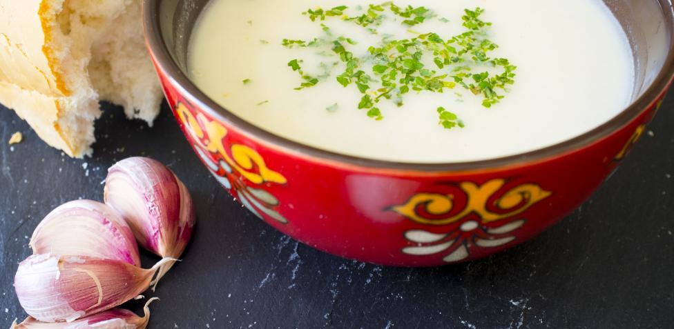 Cómo hacer gazpacho de hierbabuena con Thermomix