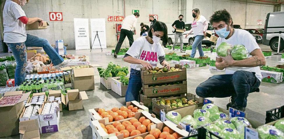 Los actores también pasan hambre