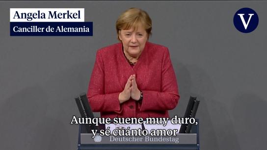 Merkel llama a endurecer las restricciones antivirus ante las graves cifras en Alemania