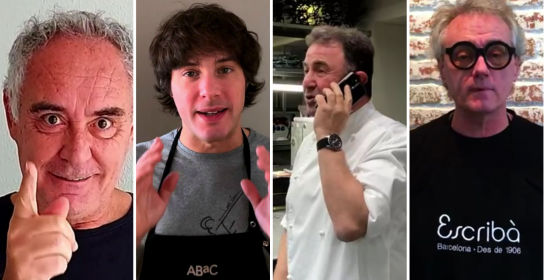 Estrellas Michelin regalan una tonelada de croquetas por Navidad al Banco de Alimentos