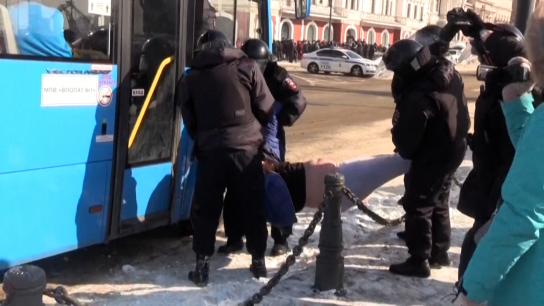 Navalni rompe la agenda en Rusia