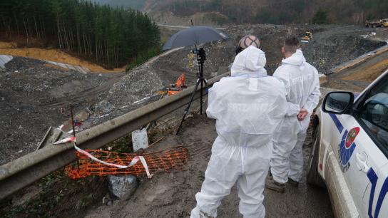 Zaldibar, un año del derrumbe que sacudió Euskadi