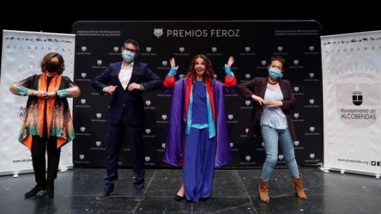 Victoria Abril se disculpa por sus polémicas palabras sobre la pandemia en los premios Feroz
