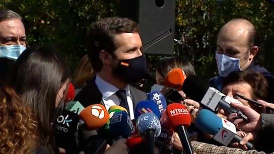 Casado ve en las elecciones de Madrid la ocasión para diezmar a Vox y Cs