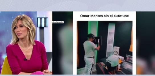 Susanna Griso opina sobre la verdadera voz de Omar Montes sin autotune