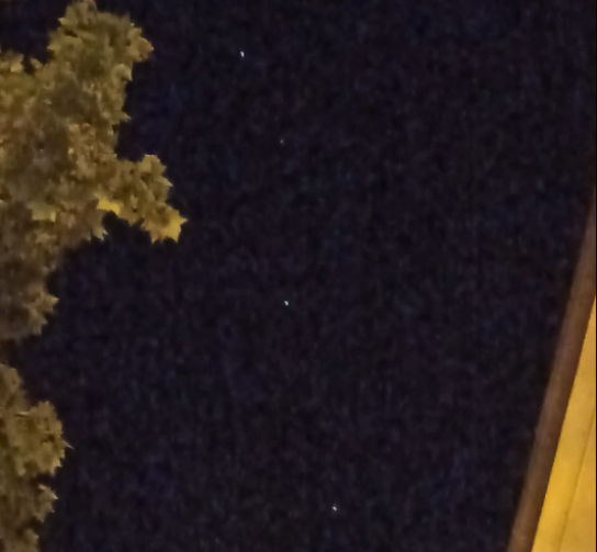 Las espectaculares imágenes del paso de los satélites Starlink por España