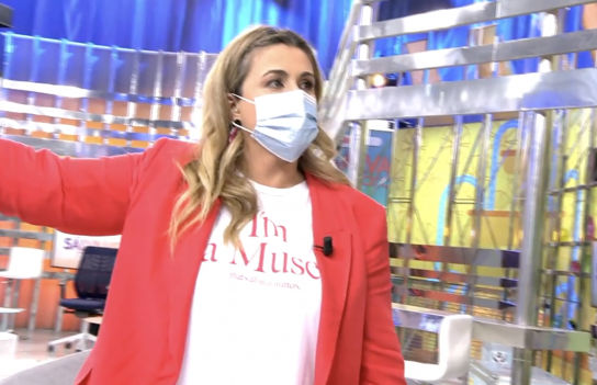 Guerra monumental entre Carlota Corredera y los colaboradores negacionistas