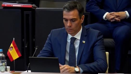 Primera toma de contacto entre Sánchez y Biden en la cumbre de la OTAN