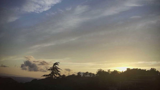 El arte del atardecer en el Vallès Oriental