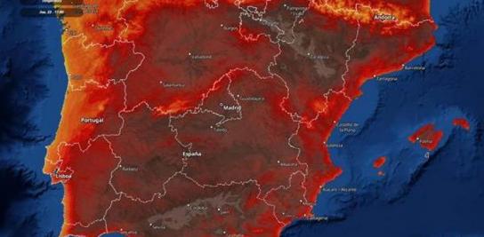 Otro “zarpazo” de aire sahariano: temperaturas por encima de los 42 grados esta semana