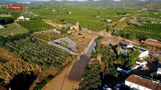 Graves inundaciones en el Ebre por un aguacero súbito y extremo