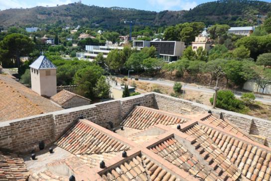 El lugar prohibido del monasterio de Pedralbes con las mejores vistas de Barcelona